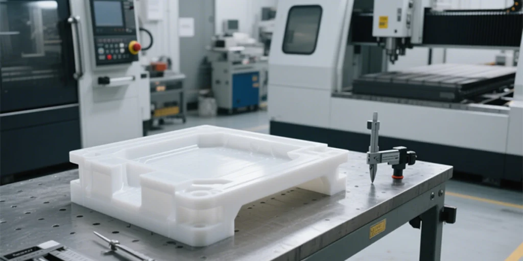CNC turning tolerance control of plastic parts