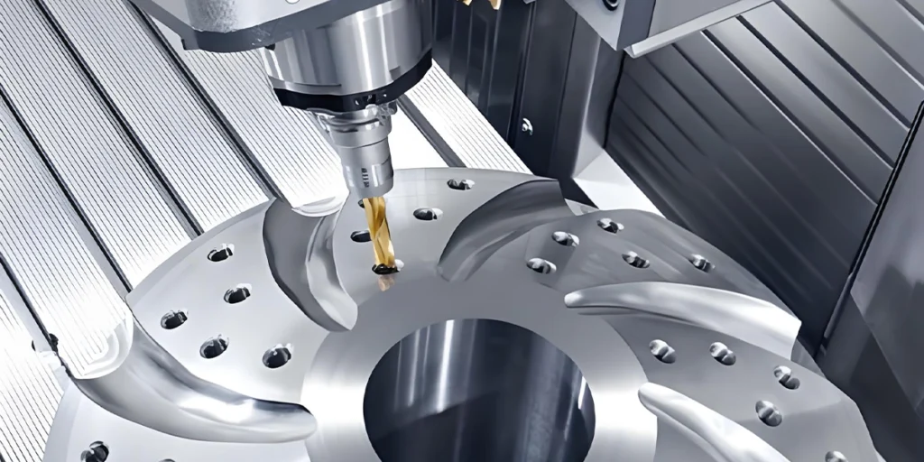 High-precision CNC machining of low carbon steel