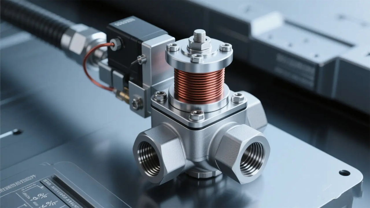 Aerospace fuel control valve