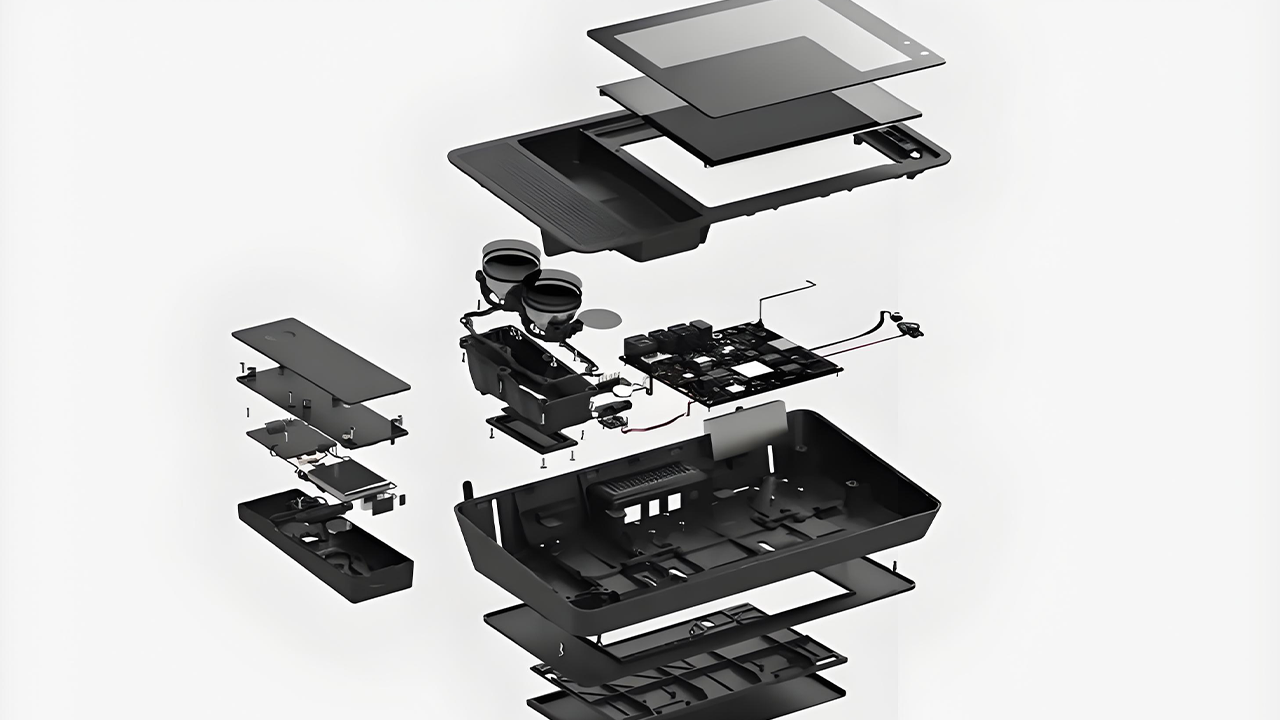 Structural components for electronic devices